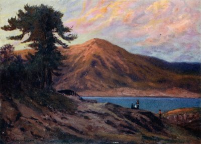Pins sur le lac Alumine - Ernest William Christmas